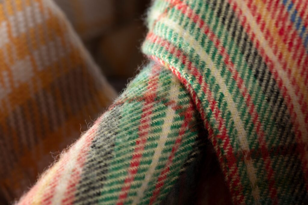 woolen shirts close up 