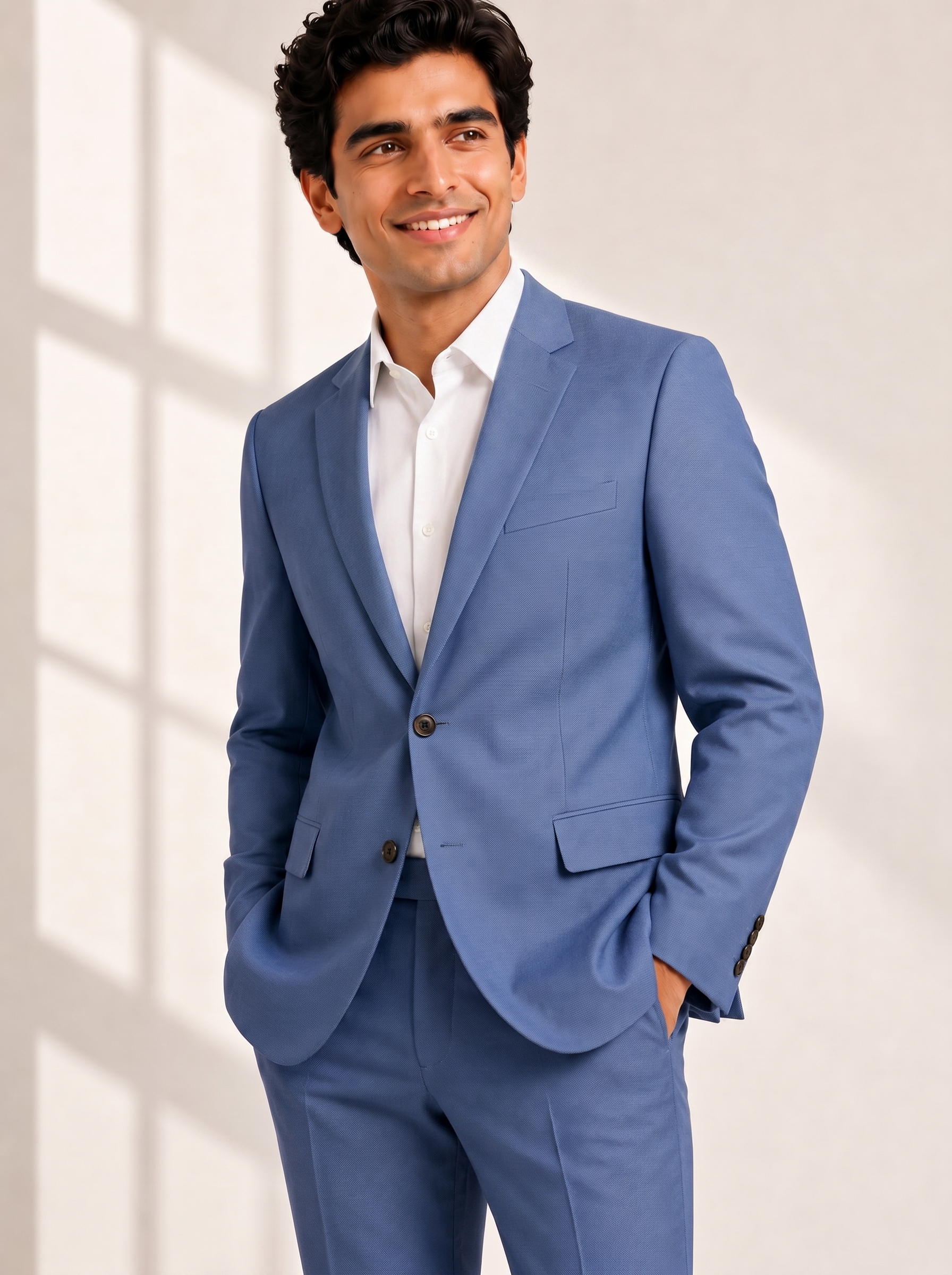 The Azure Classic Two-Piece Suit - Image 2