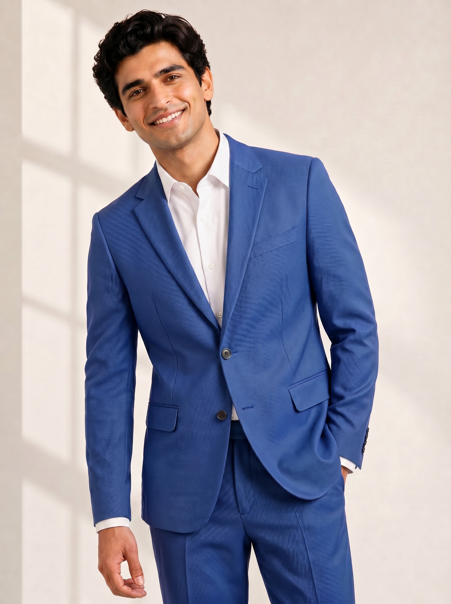 The Cobalt Royal Classic Two-Piece Suit - Image 2