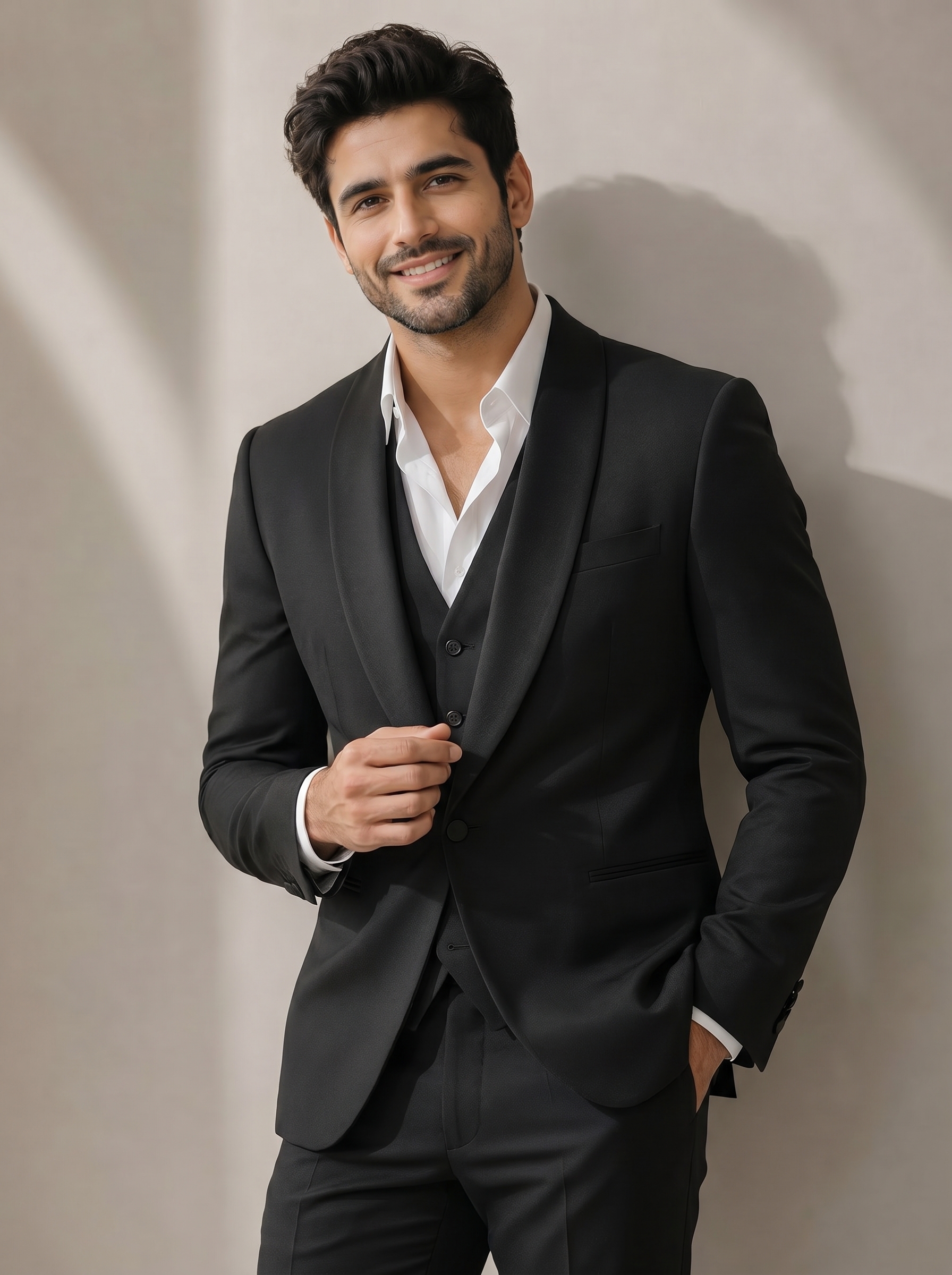 The Midnight Three-Piece Tuxedo - Image 2