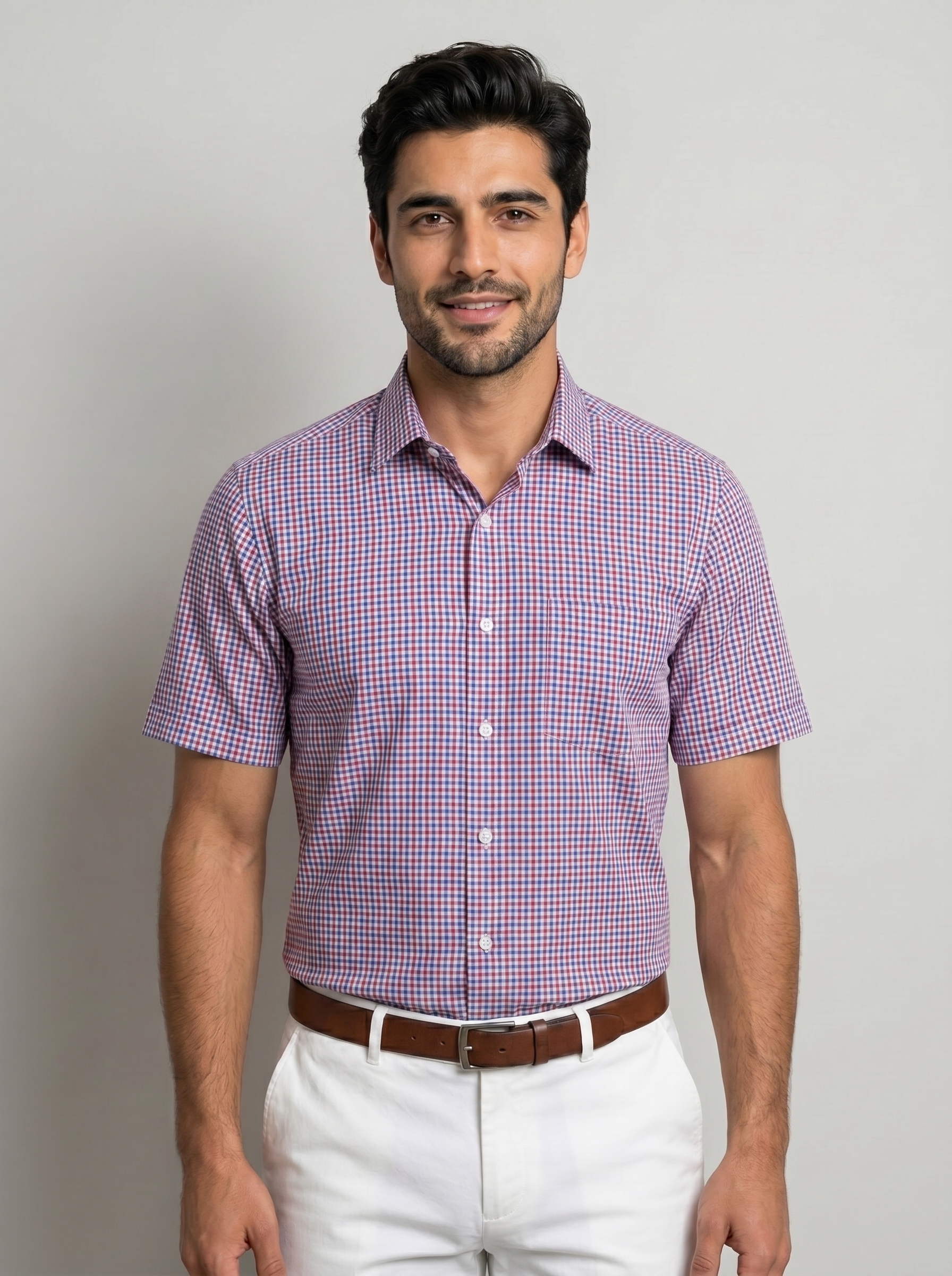 The Bi-Tone Checkered Signature Shirt - Image 2